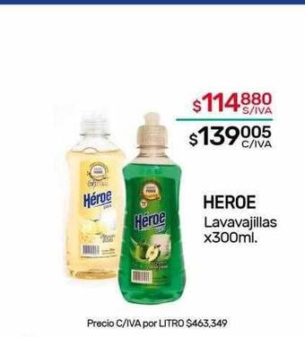Nini Mayorista Heroe lavavajillas oferta