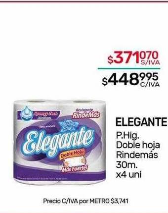 Nini Mayorista Elegante p. hig. doble hoja rindemás oferta