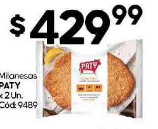 Diarco Milanesas paty oferta