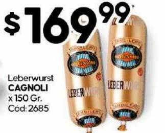Diarco Leberwurst cagnoli oferta