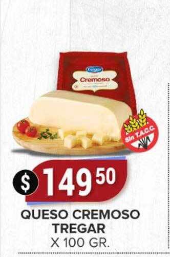 Supermercados Mayor Queso cremoso tregar oferta
