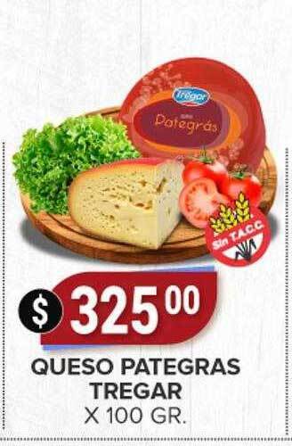 Supermercados Mayor Queso pategras tregar oferta