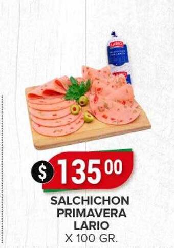 Salchichon primavera lario
