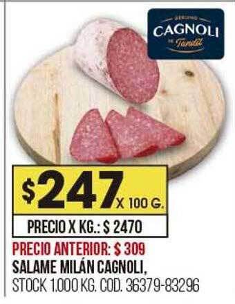Coto Salame milán cagnoli oferta