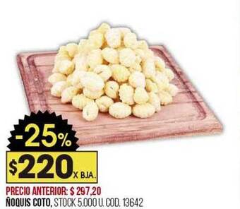 Coto Ñoquis coto oferta