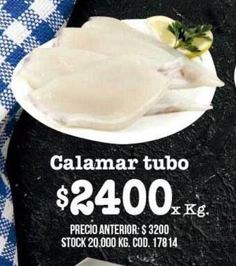 Coto Calamar tubo oferta