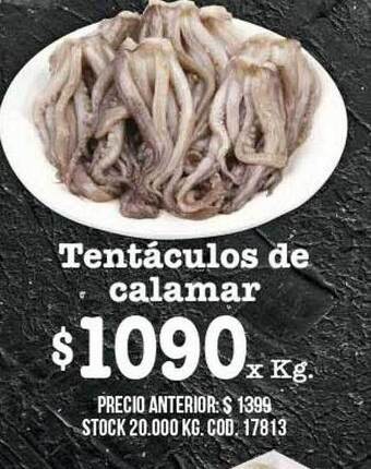 Coto Tentáculos de calamar oferta