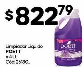 Diarco Limpiador liquido poett oferta