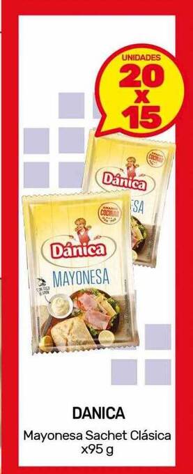 Nini Mayorista Danica mayonesa sachet clásica oferta
