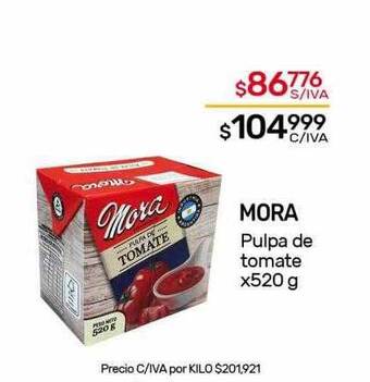 Nini Mayorista Mora pulpa de tomate oferta
