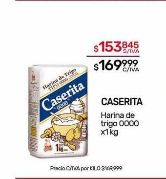 Nini Mayorista Caserita harina de trigo 0000 oferta
