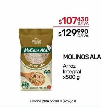Nini Mayorista Molinos ala arroz integral oferta