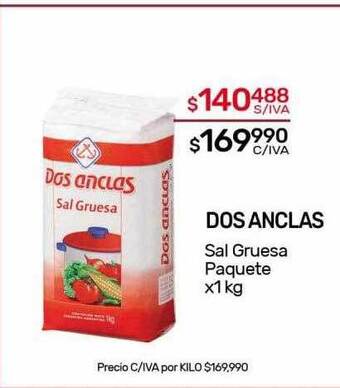 Nini Mayorista Dos anclas sal gruesa paquete oferta