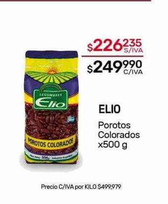 Nini Mayorista Elio porotos colorados oferta