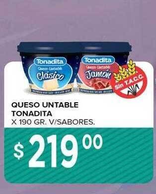 Supermercados Mayor Queso untable tonadita oferta