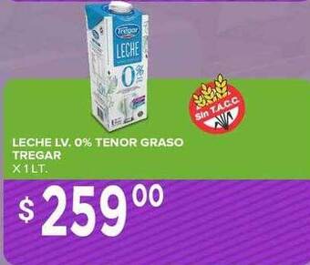 Supermercados Mayor Leche lv 0% tenor graso tregar oferta