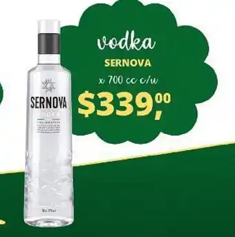Supermercados A Granel Sernova Vodka x 700cc oferta