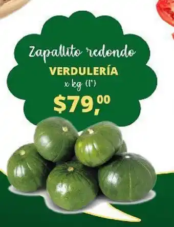 Verdulería Zapallito redondo