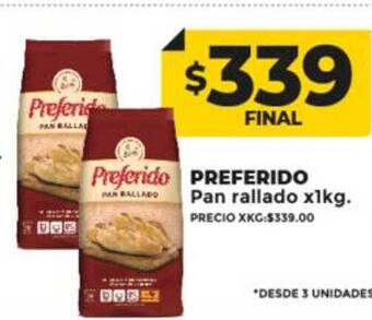 Supermayorista Vital Preferido pan rallado oferta