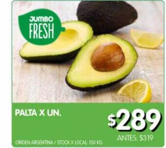 Jumbo Palta oferta