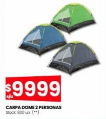 Changomas Carpa Dome 2 Personas oferta
