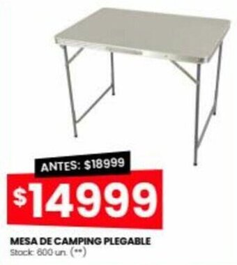Changomas Mesa de Camping Plegable oferta