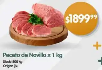 Supermercados Buenos Días Peceto de Novillo x 1kg oferta
