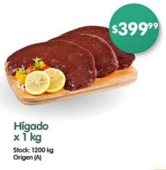 Supermercados Buenos Días Hígado x 1kg oferta