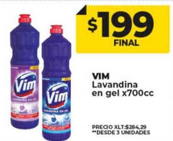 Supermayorista Vital Vim lavandina en gel oferta