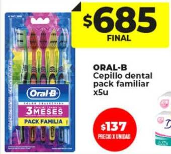 Supermayorista Vital Oral-b cepillo dental oferta