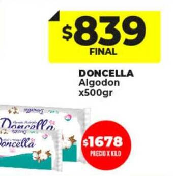 Supermayorista Vital Doncella algodon oferta