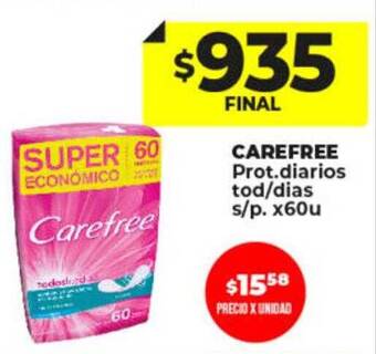 Supermayorista Vital Carefree prot diarios oferta