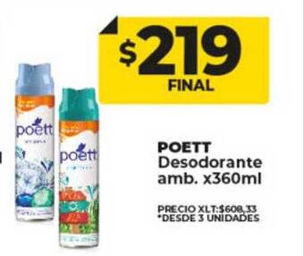 Supermayorista Vital Poett desodorante amb oferta