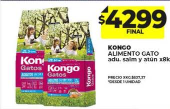 Supermayorista Vital Kongo alimento gato oferta
