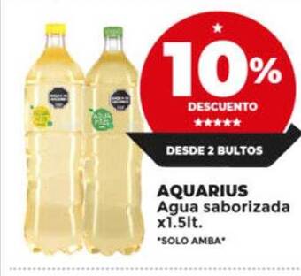 Supermayorista Vital Aquarius agua saborizada oferta