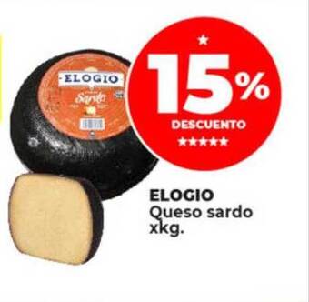 Supermayorista Vital Elogio queso sardo oferta