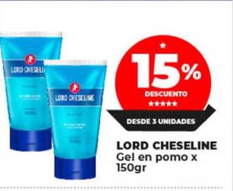 Supermayorista Vital Lord cheseline gel en pomo oferta