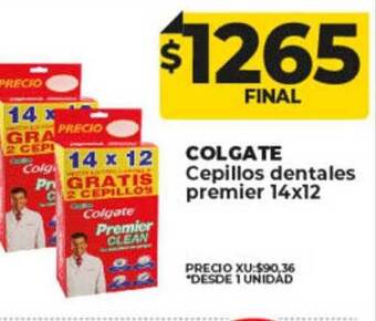 Supermayorista Vital Colgate cepillos dentales premier oferta