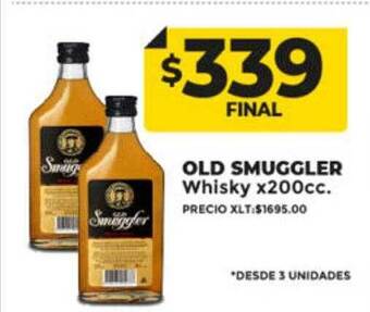 Supermayorista Vital Old smuggler whisky oferta