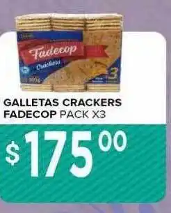 Supermercados Mayor Galletas crackers fadecop oferta