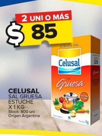 Carrefour Maxi Sal celusal gruesa x 1kg oferta