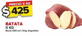 Carrefour Maxi Batata x kg oferta