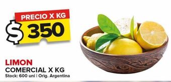 Carrefour Maxi Limón comercial x kg oferta