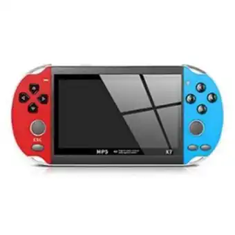 Frávega Consola portatil multiplataformas x7 azul y roja oferta