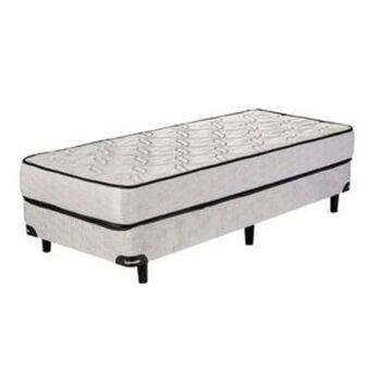 Frávega Sommier y colchón de espuma 1 plaza suavestar deluxe 190x80cm oferta