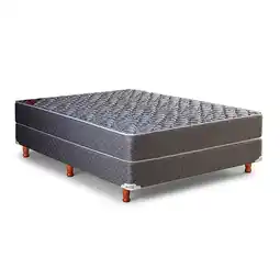 Frávega Sommier y colchón de espuma piero parma 190 x 140 cm oferta