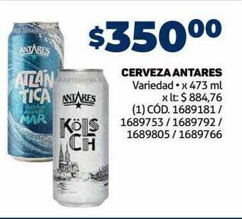 Makro Cerveza antares oferta