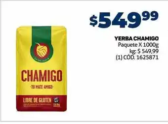 Makro Yerba chamigo oferta