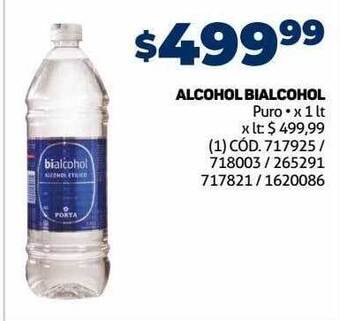 Makro Alcohol bialcohol oferta