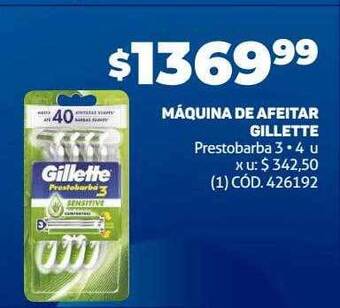 Makro Máquina de afeitar gillette oferta
